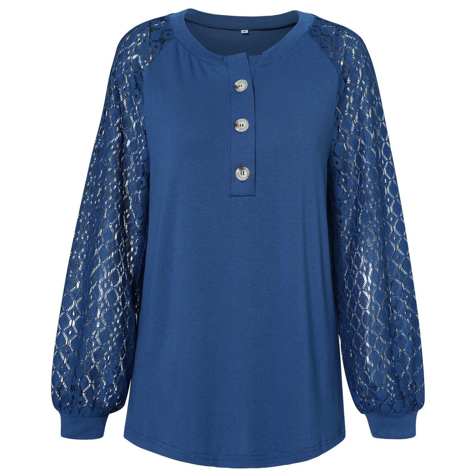 Maxime Lace Button Top Women - MAXIME