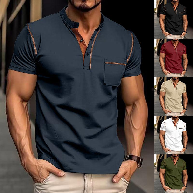 Men's Short-sleeved Casual Polo Shirt - MAXIME