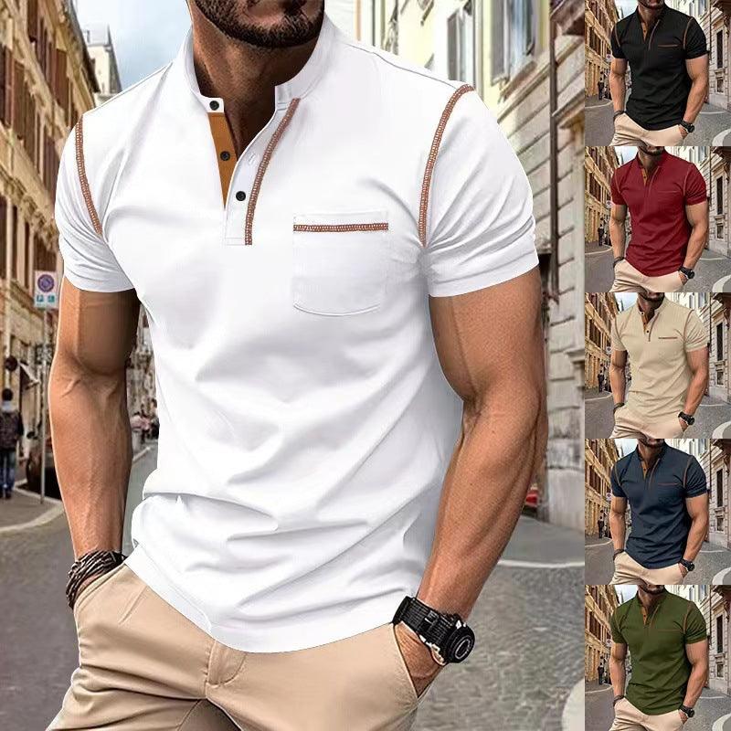 Men's Short-sleeved Casual Polo Shirt - MAXIME