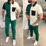 Men's Shirt Short-sleeved Trousers Suit - MAXIME