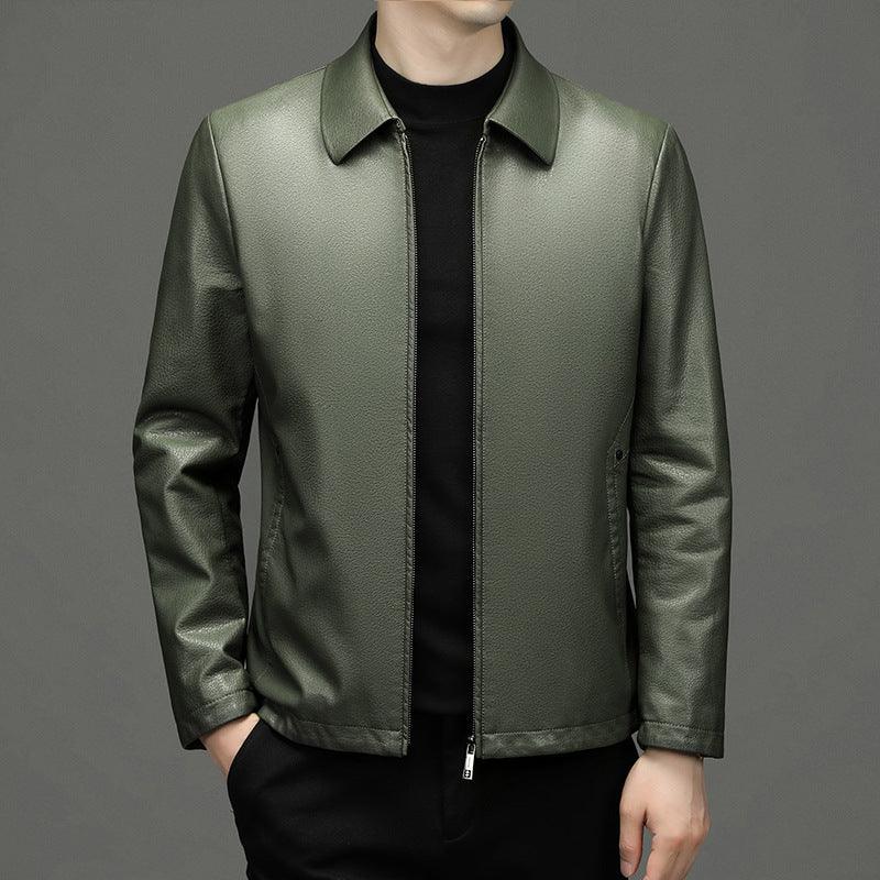 Leather Clothes Coat Leather Jacket Men - MAXIME