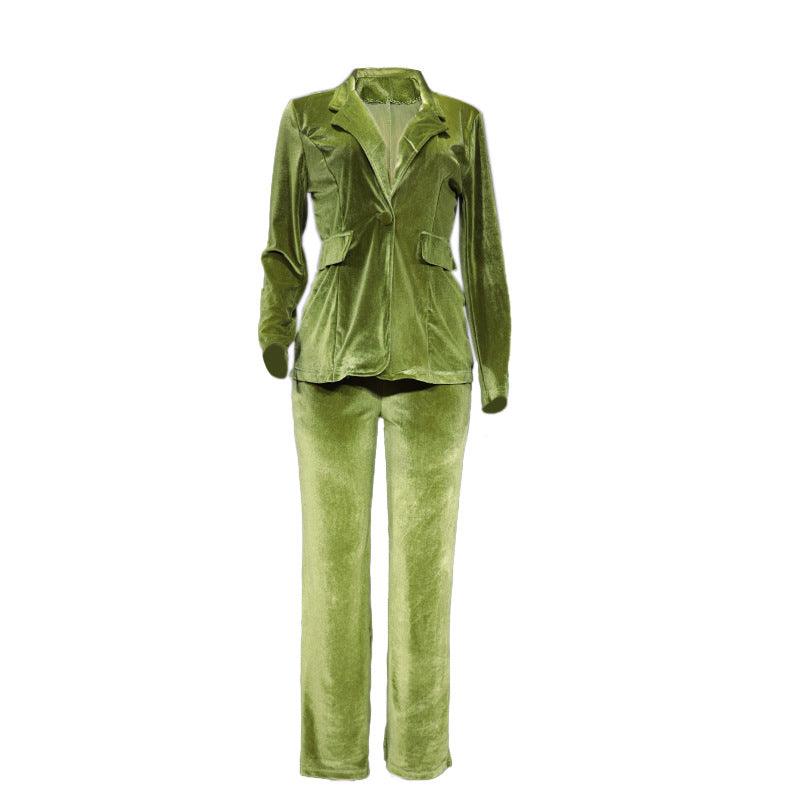 Maxime Suits Coat Wide Leg Pants Suit - MAXIME