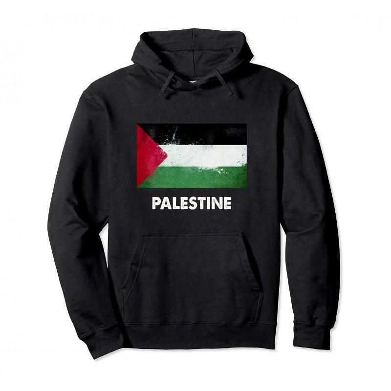 Cotton Palestine Pullover Hoodie Warm Hoodie - MAXIME