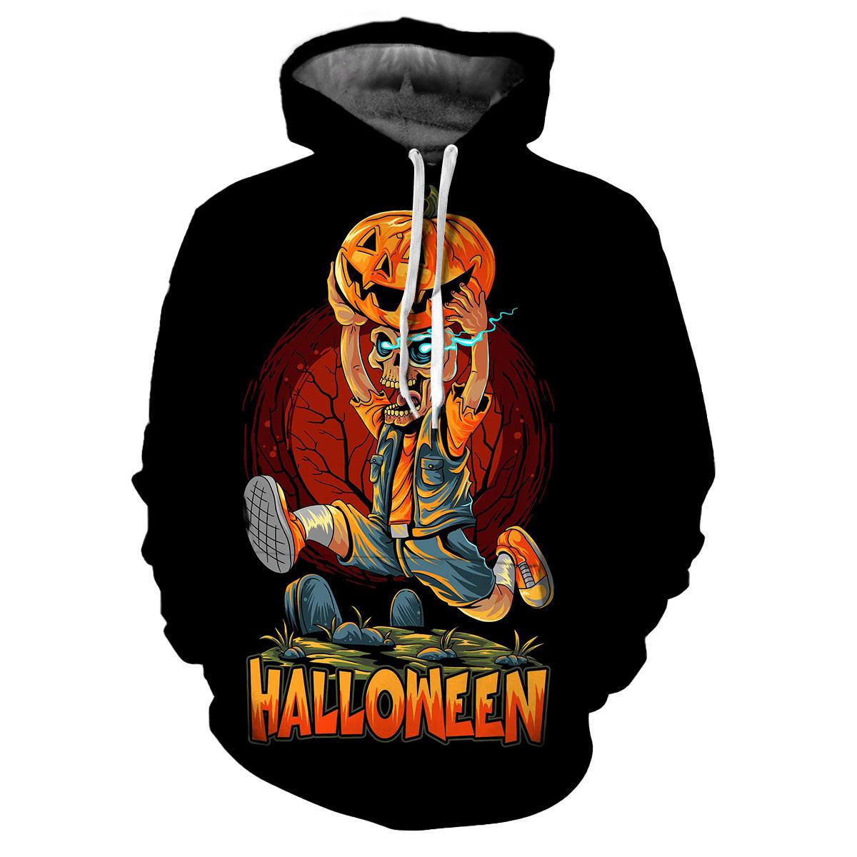 Hoodie Men's Halloween - MAXIME