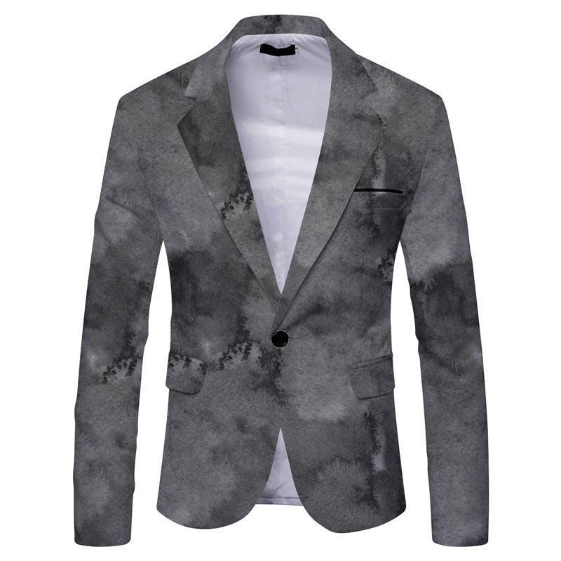 Striped Suit Jacket Men's Casual Slim Fit - MAXIME