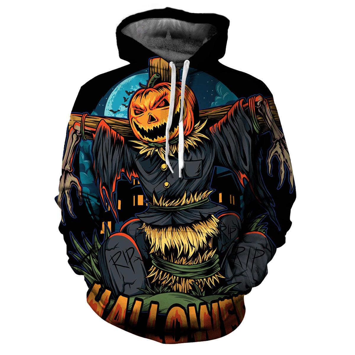 Hoodie Men's Halloween - MAXIME