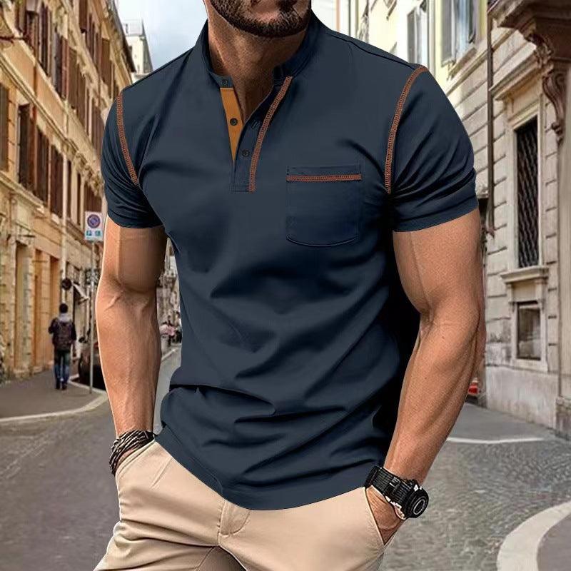 Men's Short-sleeved Casual Polo Shirt - MAXIME