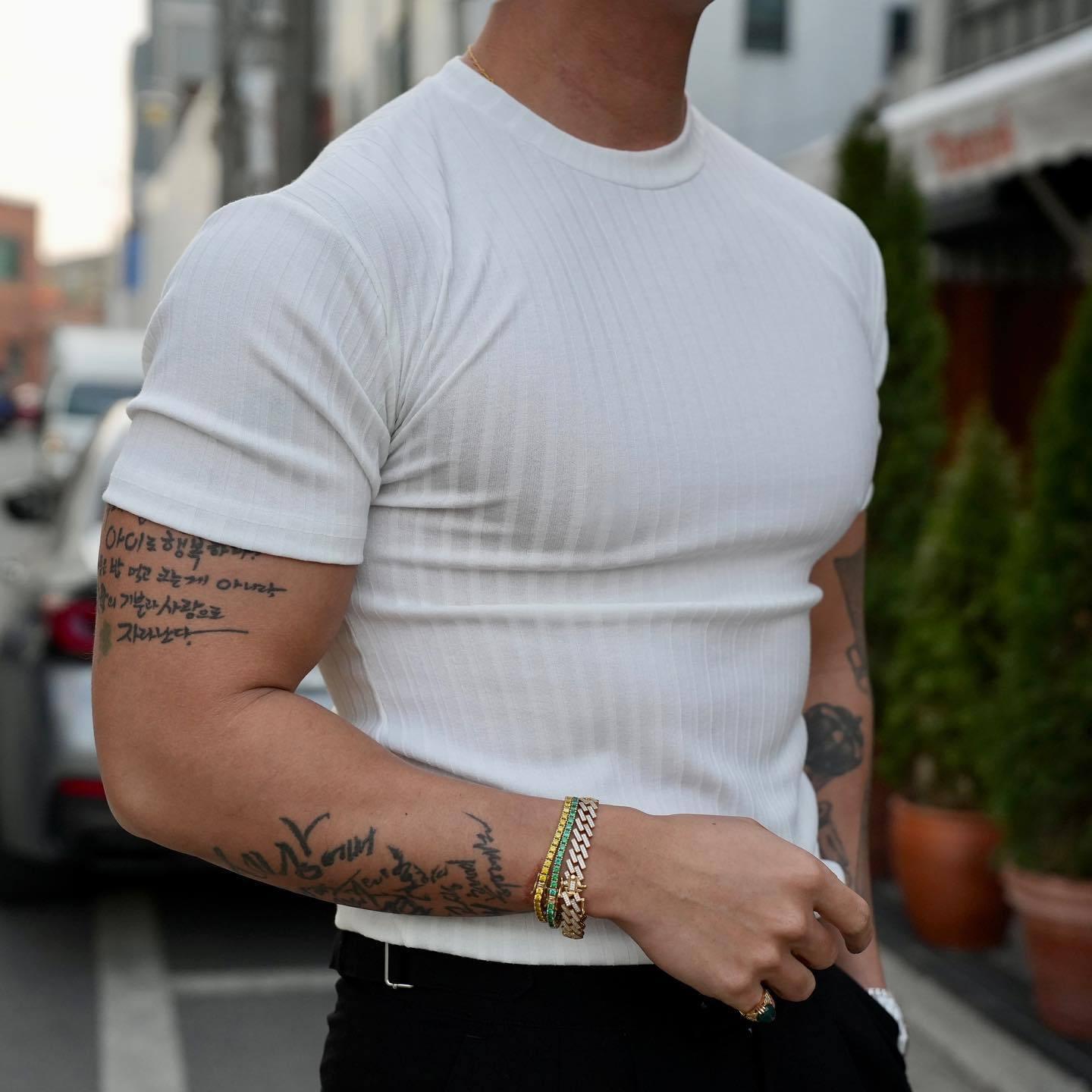 Men's Summer Casual Round Neck Short Sleeve - MAXIME