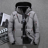 Men's Winter Duck Down Hooded Jacket - MAXIME