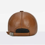 Leather Baseball Cap - MAXIME