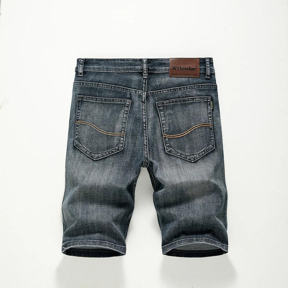 Men's Jeans Slim Straight Male Short - MAXIME