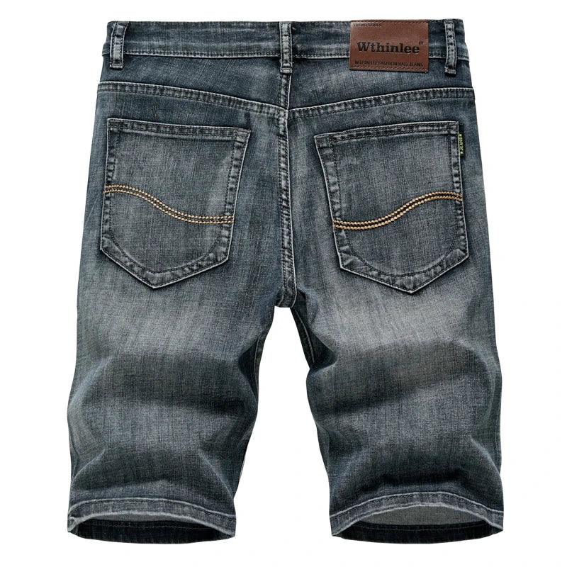 Men's Jeans Slim Straight Male Short - MAXIME