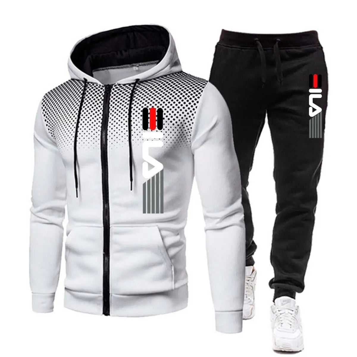 Set Sportswear Jogger Men's Tracksuit Winter Suit Sports - MAXIME