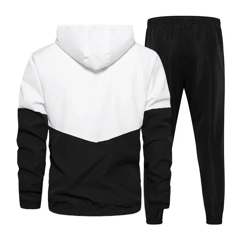 Brand Men Tracksuit Casual Set Joggers Sportswear 2 Piece Sets - MAXIME