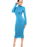 Long Sleeve Bodycon Casual - MAXIME