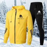 Men's Tracksuit Hooded Pullover Casual 2-Pcs Set - MAXIME