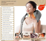 Electric Cervical Massage Shawl Wireless Rechargeable Portable Heated Kneading Neck Massager For Pain Relief - MAXIME