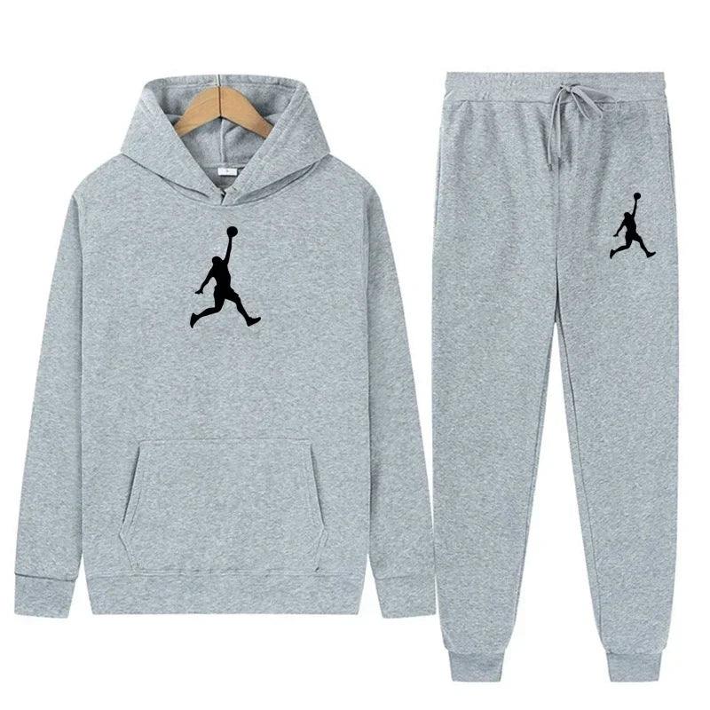 Men's and women's casual sports hoodie set hoodie two sets - MAXIME