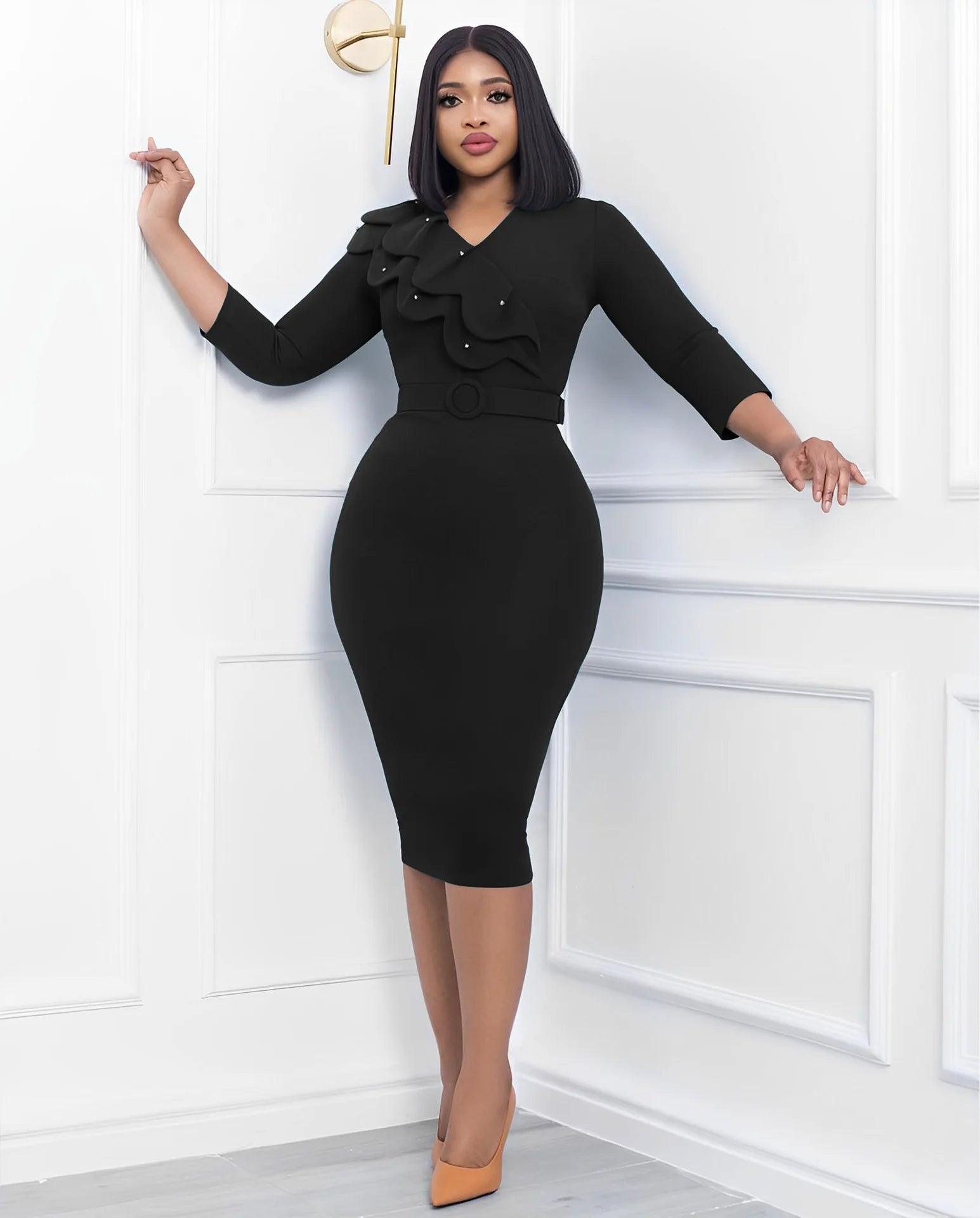 Maxime Bodycon Dresses for Women Elegant Chic Party Dress - MAXIME