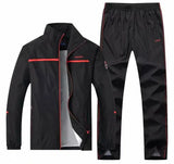 Men's Sportswear 2 Pieces Sets Brand Tracksuit with zipper pockets - MAXIME