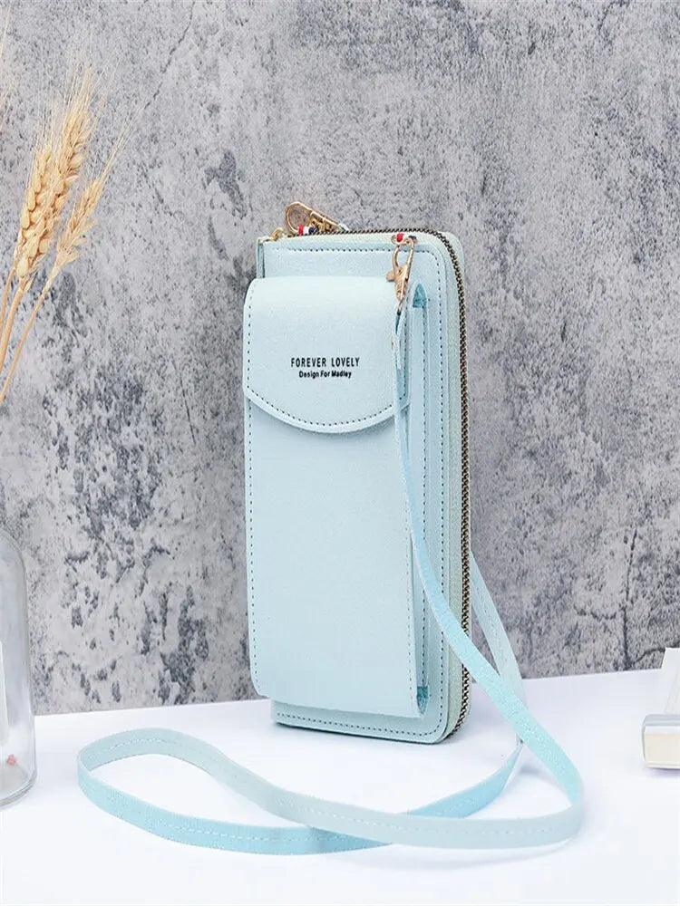 Maxime Fashion Single Shoulder Crossbody Cell Phone Bag Mini Versatile Satchel Multi Card Position Card Bag Keycase Female - MAXIME