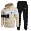 Men's Two Piece Set Printing Tracksuit Sweatshirt Jogging Sweatpants - MAXIME