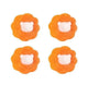 Orange 4 PCS