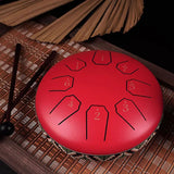 Tongue Drum 6 Inch 8 Tone Mini Ethereal Drums Children Steel Hand Drums Yoga Meditation Professional Percussion Instruments Gift - MAXIME