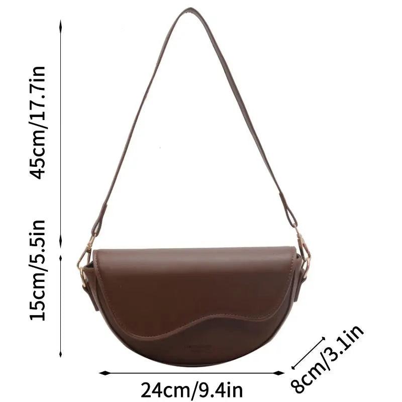 Small Leather Crossbody Bag Ladies Handbags bolsa - MAXIME