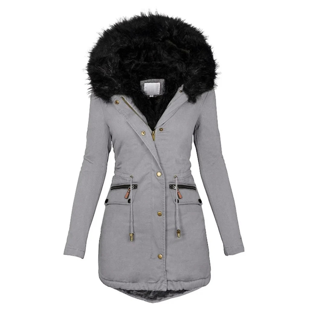 Female Snow Coat Jackets Slim