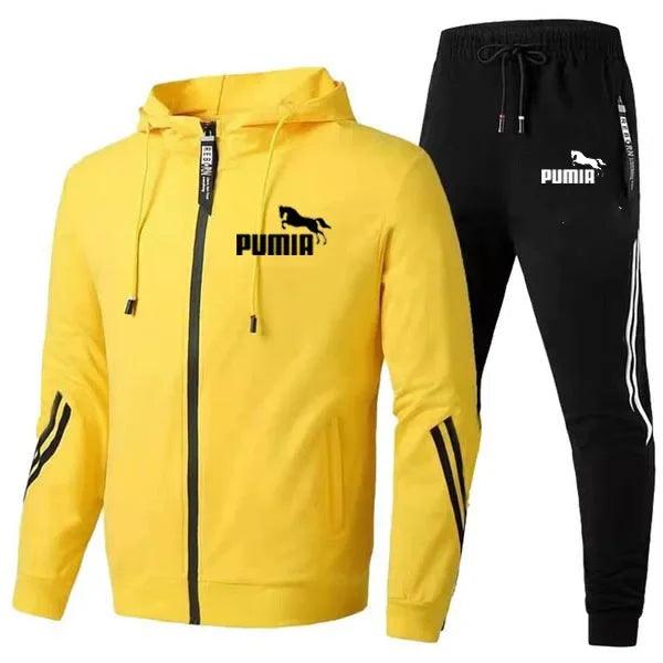 Tracksuit Mens Jacket Sports Hoodies Jogging Suit 2PCS Design - MAXIME