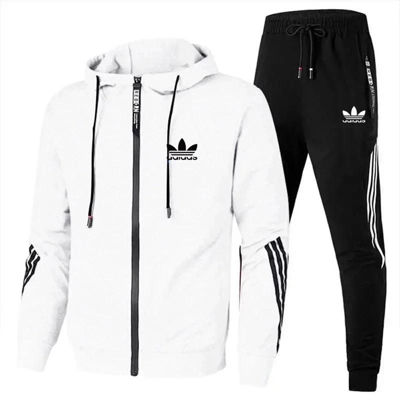 Brand Tracksuit 2 Pieces Jacket Casua - MAXIME