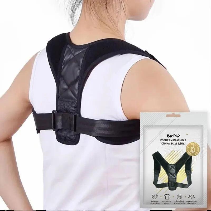 Maxime Back Posture Correction Belt Hunchback Prevention Correction of Sitting Posture Unisex Breathable Body Shaping - MAXIME