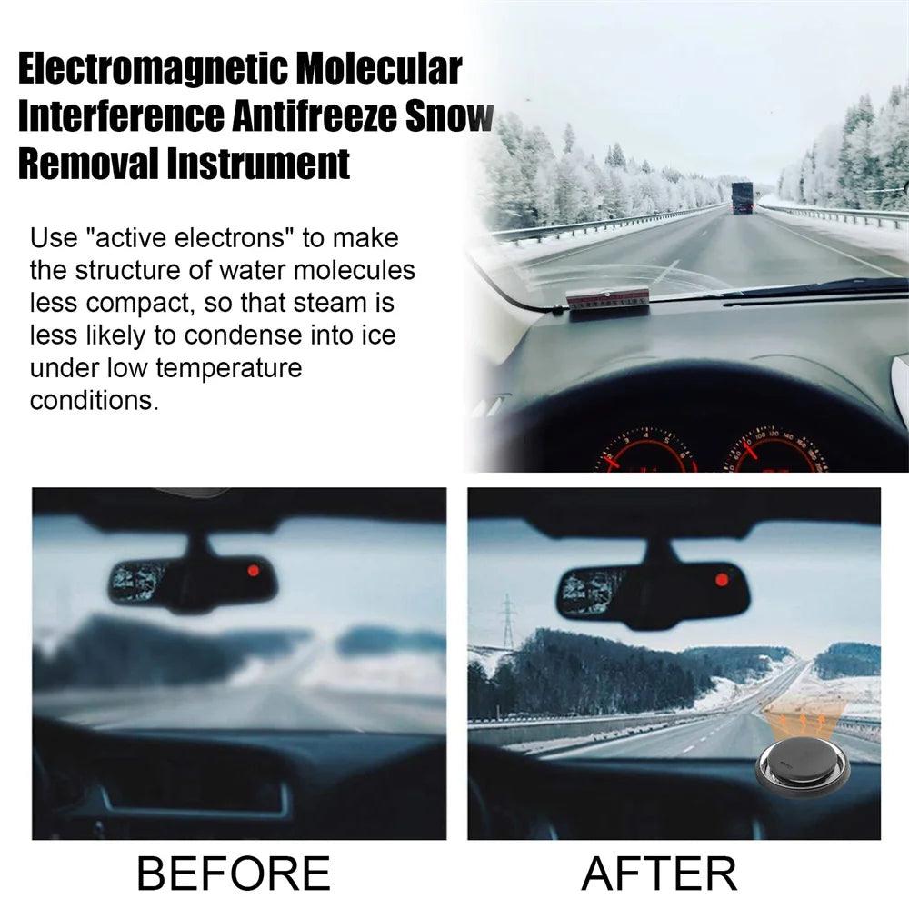 Maxime 1PC Electromagnetic Snow Removal Device Car Deicing Instrument Car Snow Removal Molecular Interference Efficient Defrosting - MAXIME