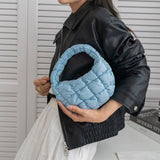 Women Pleated Bubbles Cloud Shoulder Bags Large - MAXIME