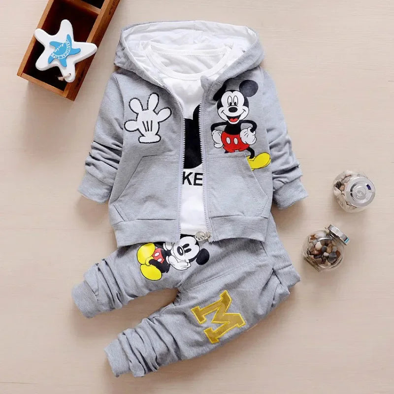 Boys Clothes Set Cute Mickey