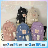 Girls High School Student Backpack Bags - MAXIME