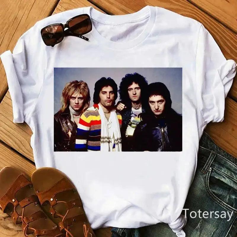 Queen Band T Shirt Summer Women - MAXIME