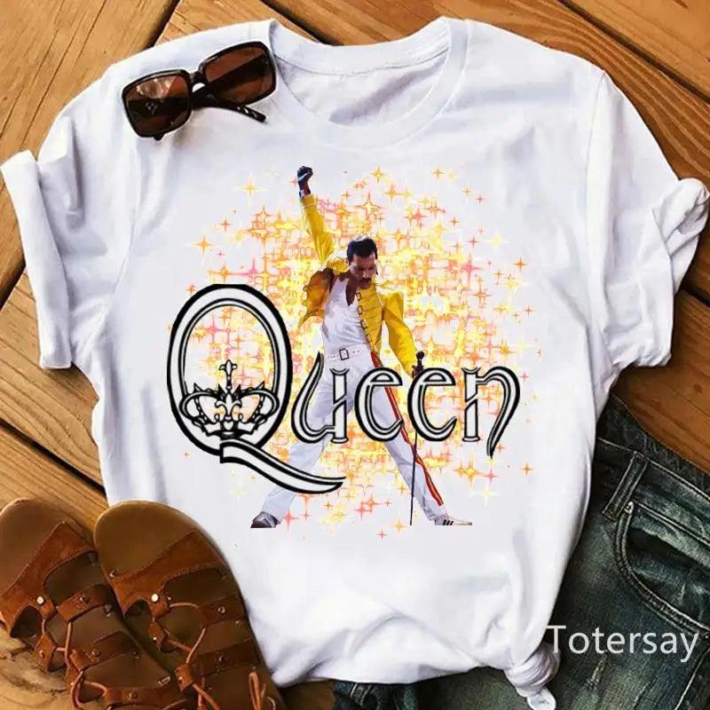 Queen Band T Shirt Summer Women - MAXIME