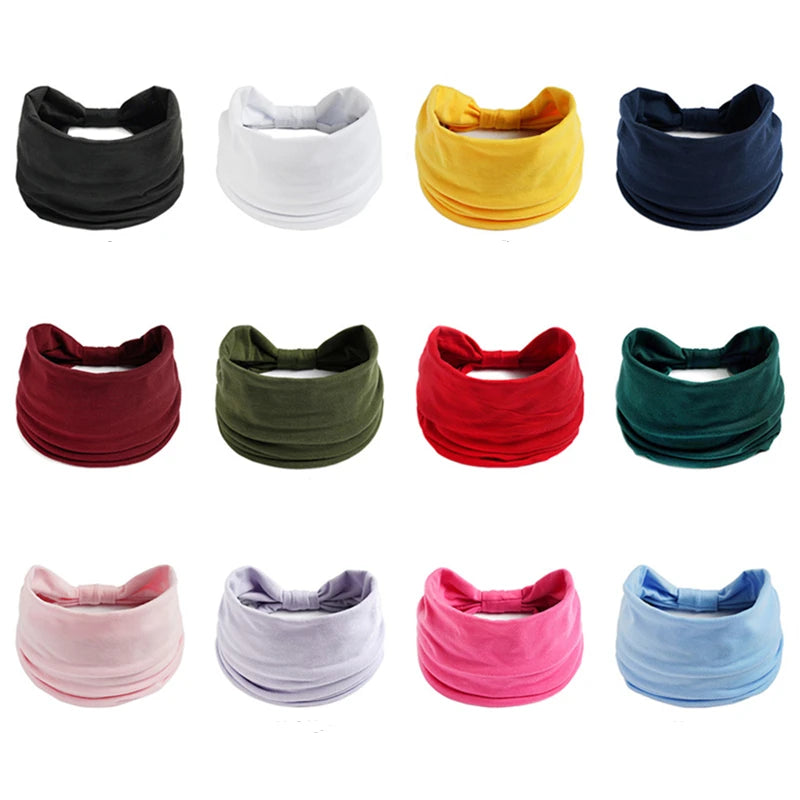 Girls Cotton Soft Bandana Hair Accessories - MAXIME