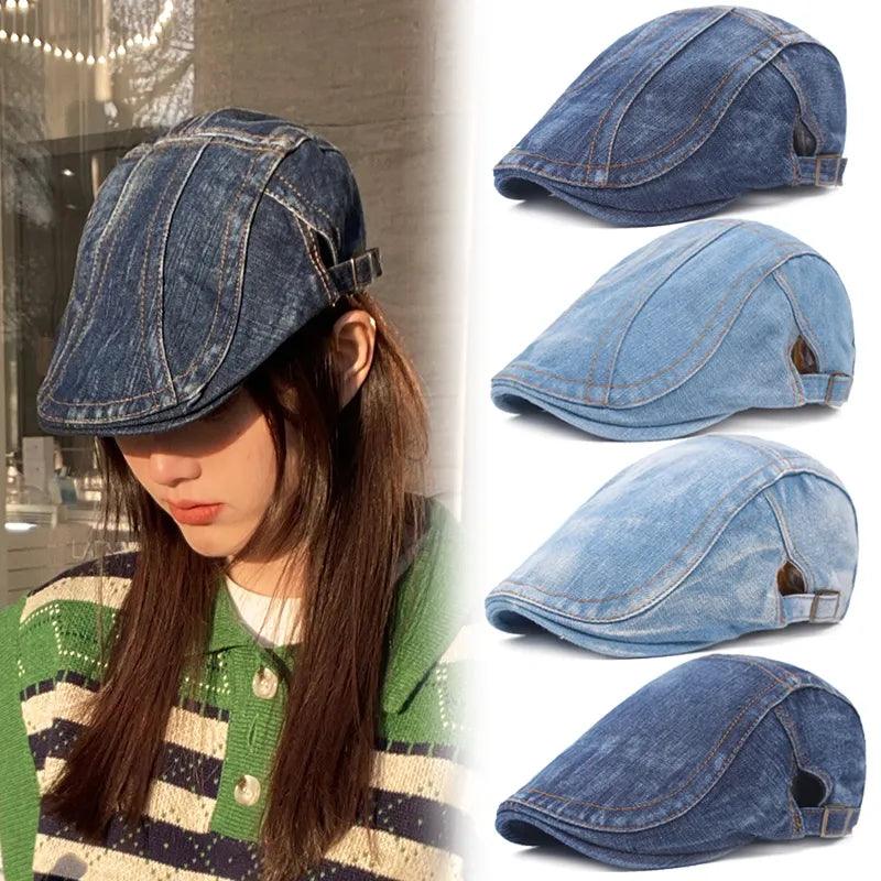 Adjustable Beret Hat Spring Summer - MAXIME