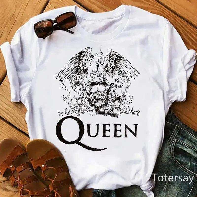 Queen Band T Shirt Summer Women - MAXIME