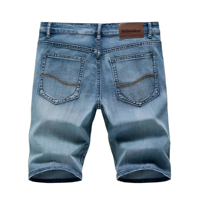 Men's Jeans Slim Straight Male Short - MAXIME