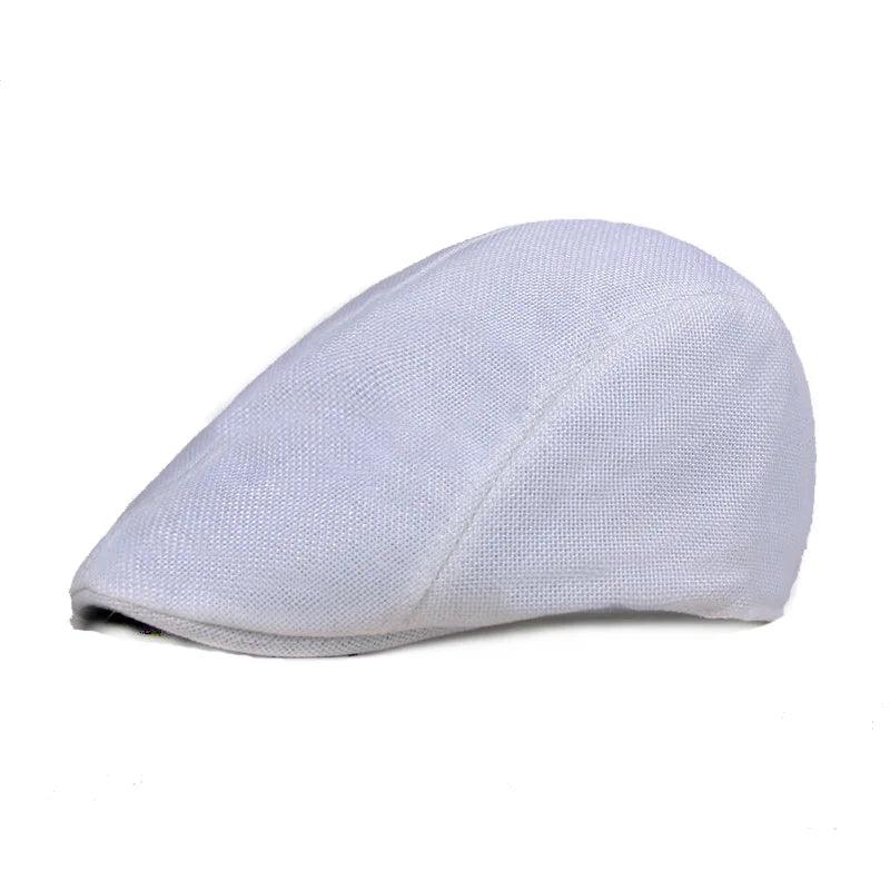 Berets Flat Peaked Cap Street Hats for Men Women - MAXIME