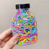 1000pcs Colorful Elastic Hair Accessories - MAXIME