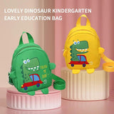 Maxime 1 PCS Kids Cartoon Mini Dinosaur Backpack Anti Lost Bag Kindergarten School Bag Backpack - MAXIME