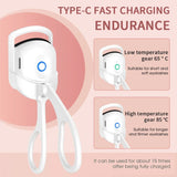 Portable Electric Heated Eyelash Curler