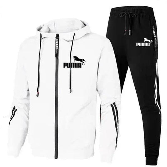 Tracksuit Mens Jacket Sports Hoodies Jogging Suit 2PCS Design - MAXIME