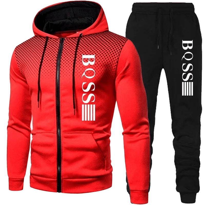 Mens Fashion Suits Men's Winter Clothes New Two Piece Set - MAXIME