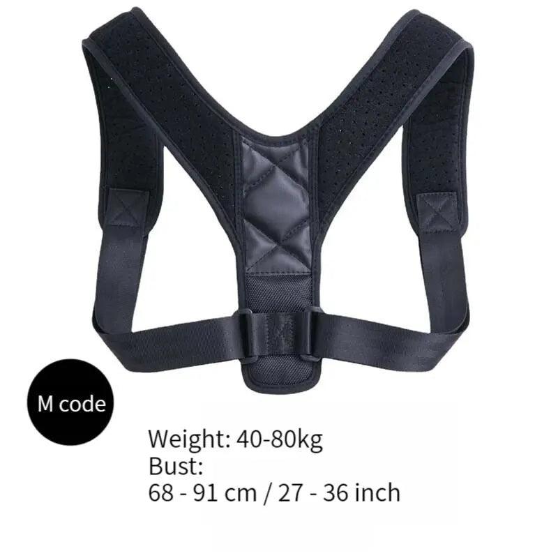 Maxime Back Posture Correction Belt Hunchback Prevention Correction of Sitting Posture Unisex Breathable Body Shaping - MAXIME